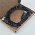 Amazon Basics Displayport To Hdmi Adapter Cable 6 Ft,gold-plated Plug, Black. Fixed Price $7.60.