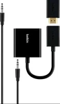 New Belkin B2B137-BLK Hdmi To Vga Adapter Kit With 3.5MM Audio. Fixed Price $10.99.