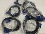 Lot Of New Oem Genuine Dell 6' Cable 15 Pin Male 5KL2H065 Svga. Fixed Price $21.99.