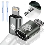 Usb To Lightning Adapter 20W Pd Fast Charging Data Transfer, Pack C.... Fixed Price $12.16.