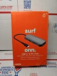 Surf Onn 6 Usb-c 8-IN-1 Hub Memory Card Reader Writer, Hdmi, 2.0 And 3.0.. Fixed Price $18.95.