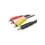RT00926 Pro Signal PSG03064 4-PIN 3X Phono Jack Plug 0.15M. Fixed Price $5.13.