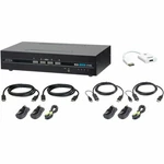 Aten 4-PORT Usb Displayport/hdmi Dual Universal Secure Kvm Switch Kit. Fixed Price $1195.72.