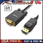Benfei Displayport To Vga Cable 6FT Male Gold Plated Ends. Fixed Price $13.95.