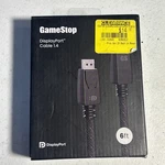 Gamestop Display Port Cable 1.4 6FT. Fixed Price $8.00.