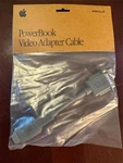 New Vintage Apple Macintosh Powerbook Video Adapter Cable For External. Fixed Price $45.00.