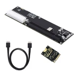 Nfhk Pci-e 3.0 M.2 M-key To Oculink SFF-8612 SFF-8611 Host Adapter For Gpd.... Fixed Price $69.60.
