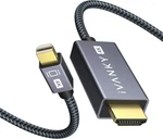 4K Mini Displayport To Hdmi Cable, Ivanky 30HZ Thunderbolt Al. Fixed Price $13.79.