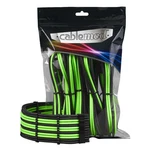 Cablemod CM-PCAB-BKIT-NKKLG-3PK-R Black Green 250MM 170MM 516G Blister. Fixed Price $81.29.