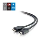 C2G 3FT (0.9M) 3.0 3.2 GEN1USB-C To Micro-b Cable M/m Model 28862. Fixed Price $22.90.