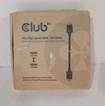 Club 3D Ultra High Speed Hdmi Cable 10K 120HZ 48GBPS M/m 3M/9.84FT (CAC-1373). Fixed Price $24.99.