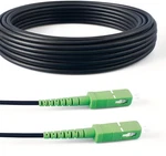 Elfcam Armored Fiber Optic Cable 10 Sc/apc To Single Mode. Fixed Price $21.59.