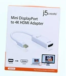 J5 Create Mini Displayport To 4K Hdmi Adapter. Fixed Price $15.00.