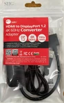 Siig CB-H21811-S1 Hdmi To Displayport 1.2 4K 60HZ Converter Adapter. Fixed Price $54.95.