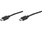 Manhattan 307116 6.56FT Displayport Cable M-m Hd Audio/video. Fixed Price $30.49.