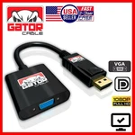 Displayport Vga Adapter Converter Cable Video Hdtv Pc Monitor Desktop Uhd. Fixed Price $9.99.