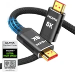 Snowkids 8K Certified Hdmi 2.1 10 Ft, 48GBPS Ultra High-speed Cables. Fixed Price $13.79.