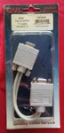 Qvs CC320Y 8 In. HD15 To Female Vga Video Splitter Cable. Fixed Price $8.00.