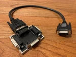 Apple Macintosh Pc Dos Compatibility Card Y-cable Splitter Adapter Powermac 6100. Fixed Price $99.99.