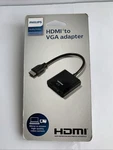 Philips Hdmi To Vga Adapter - Black Brand New Audio Video Windows Mac Stream. Fixed Price $12.00.