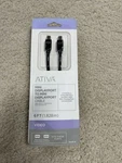 Ativa Mini Displayport To Cable 6FT (1.828M) 4K Video Audio. Fixed Price $10.00.