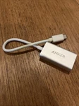Anker Usb-c To Hdmi Adapter Supports 4K/60HZ For New Macbook/chromebook A8306. Fixed Price $17.00.