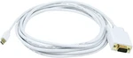 Monoprice - #6004. 10FT 32 Awg Minidisplayport To Vga Cable White. Fixed Price $9.00.
