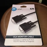 Super Vga Monitor Cable Male Ferrite Core 6 Feet Extra Long. Fixed Price $10.00.