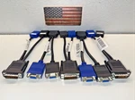 X Lot Oem Dell M1-DA Dual Vga Splitter Vesa Cable 05E911. Fixed Price $18.00.