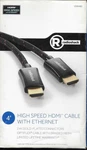 Radio Shack: High Speed Hdmi Cable With Ethernet 4FT Gold-plated & Braided. Fixed Price $7.00.