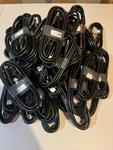 Lot Of 46 - 6FT Dp Male Cord Cable Dell. Fixed Price $145.00.