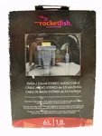 Rocketfish RF-PCC121 Svga 3.5MM Stereo Audio Cable. Fixed Price $10.00.