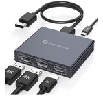 Cmstedcd Kvm Switch Box 1:3 Usb-c Displayport Hdmi Powered Multi-display Adapter. Fixed Price $48.00.