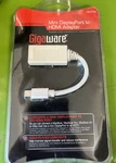 New Gigaware Mini Display Port To Hdmi Adapter 2602729. Fixed Price $10.99.