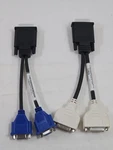 4T606 A01 Dell Y-splitter Video Cable 3-SETS Of 2 Dual Dvi & Vga Channels. Fixed Price $28.99.