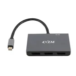 4XEM 3-PORT Mini Displayport Grey Multi Monitor Hub 4XMST06. Fixed Price $22.43.