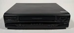 Symphonic SE226D Black 4 Head Hi-fi Stereo Video Cassette Recorder No Remote. Fixed Price $39.99.