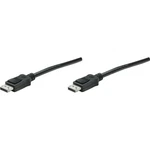 Manhattan 393799 Displayport Monitor Cable, 6.6FT, Black. Fixed Price $14.99.