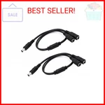 Gintooyun Dc Splitter Cable FEMALE,5.5MM 2.1MM Power Extensio. Fixed Price $11.99.
