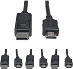 Displayport To Cable Adapter, (m/m), DP2HDMI, 1080P, 6 Ft. (P582. Fixed Price $122.99.