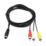 Meccanixity Cable 5FT, 4 Pin S-video Male To 3 Rca 1.5M. Fixed Price $15.28.