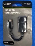 Commercial Electric Usb-c To Hdmi Adapter 4K Uhd Gray/black. Fixed Price $5.99.