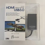 J5 Usb 3.0 Hdmi/dvi Display Adapter (JUA350). Fixed Price $13.00.