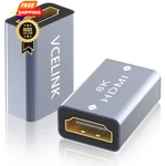 Vcelink Hdmi Coupler 8K, 2.1 Female To Extension Adapter Grey. Fixed Price $15.98.