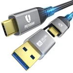 For Thunderbolt Cable 40GBPS 2 In Usb 100W E-marker 3.3FT, Black. Fixed Price $38.44.