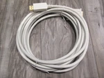 New White Monoprice 6017 15FT 28AWG Displayport To Dvi Cable. Fixed Price $5.99.