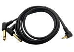 Qaoquda 3.5MM To 6.35MM Splitter Audio Cable, 90 Degree 1/8 Trs Stereo Male. Fixed Price $15.75.