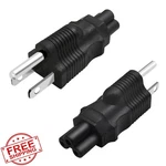 Gintooyun Nema 5-15P IEC320 C5 Ac Laptop Power Adapter 2PK. Fixed Price $20.00.