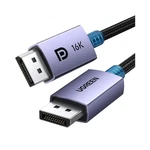 Ugreen 16K Displayport Cable Vesa Certified DP2.1 6.6FT, Purple. Fixed Price $20.57.