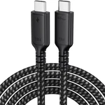 Dteedck Cable 6FT For Thunderbolt 4, 40GBPS High Feet, Black. Fixed Price $20.41.